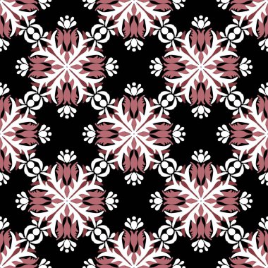 Kumaşlar, kartlar, çarşaflar, çocuklar ve ambalaj kağıtları için çiçeklerle basit, pürüzsüz desen.