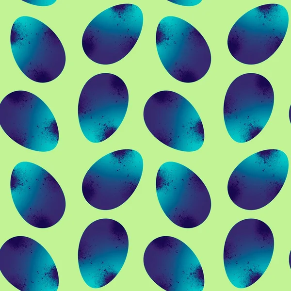 Húsvét zökkenőmentes minta tojással tapéta és szövetek és textíliák és csomagolás és ajándékok — Stock Fotó
