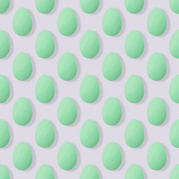 Húsvét zökkenőmentes minta tojással tapéta és szövetek és textíliák és csomagolás és ajándékok — Stock Fotó