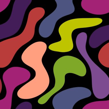 Tekstil ve ambalajlar, hediyeler, kartlar, çarşaflar, çocuklar ve mutfak için soyut noktasız noktalar.