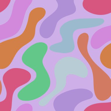 Tekstil ve ambalajlar, hediyeler, kartlar, çarşaflar, çocuklar ve mutfak için soyut noktasız noktalar.