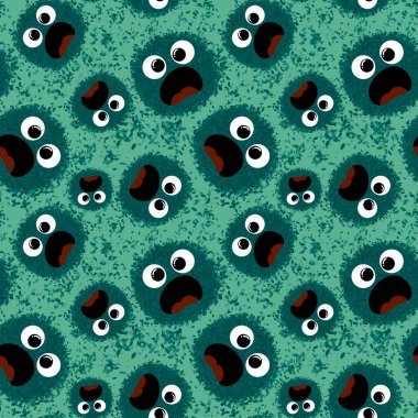 Çocuklar, tekstil, ambalaj, hediyeler, kartlar, çarşaflar ve ambalaj kağıtları için kusursuz uzaylı desenleri.