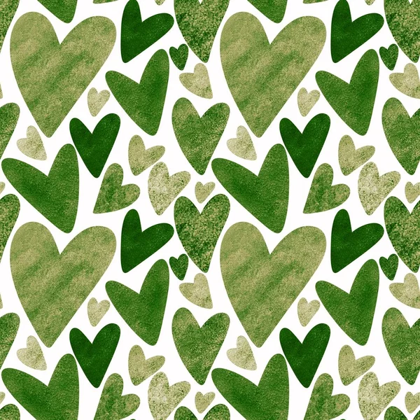 Kartpostallar, hediyeler ve kartpostallar için kalpleri olan kusursuz sevgililer günü desenleri. 