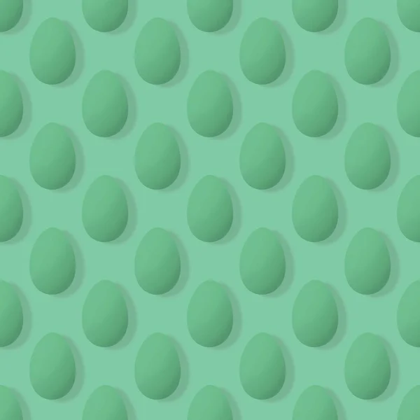 Wielkanocny wzór bez szwu z jajkami na tapety i tkaniny i tkaniny oraz opakowania i prezenty — Zdjęcie stockowe