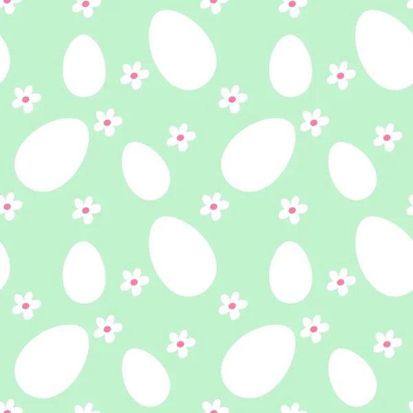 Ostern nahtlose Muster mit Eiern für Tapeten und Stoffe und Textilien und Verpackungen und Geschenke — Stockfoto