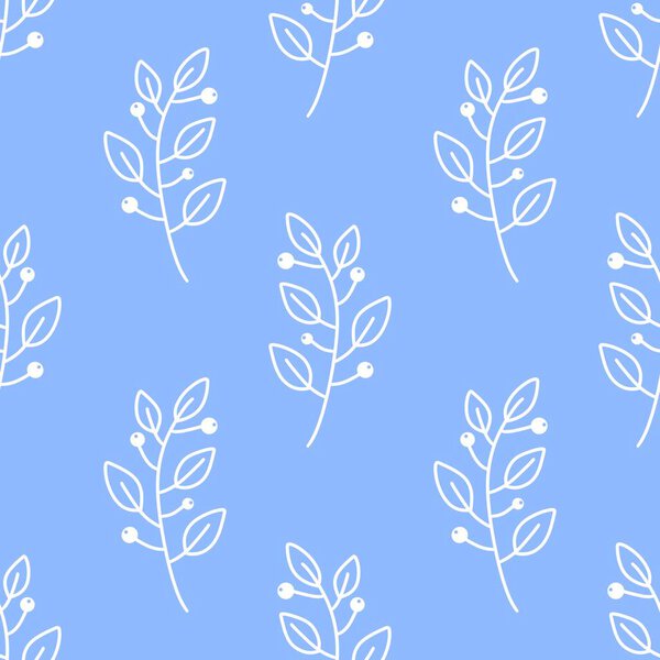 Цветочные бесшовные листья узор для тканей и упаковки и подарки и постельное белье и детей и оберточной бумаги