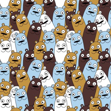 Çocuklar, kumaşlar, tekstil, ambalajlar, çarşaflar, çocuklar ve ambalaj kağıtları için kusursuz çizgi film modelleri.