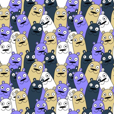 Çocuklar, kumaşlar, tekstil, ambalajlar, çarşaflar, çocuklar ve ambalaj kağıtları için kusursuz çizgi film modelleri.