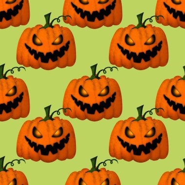 Cadılar Bayramı kumaşlar, tekstil ve ambalajlar, hediyeler, kartlar, çarşaflar ve çocuklar için kusursuz balkabağı deseni.