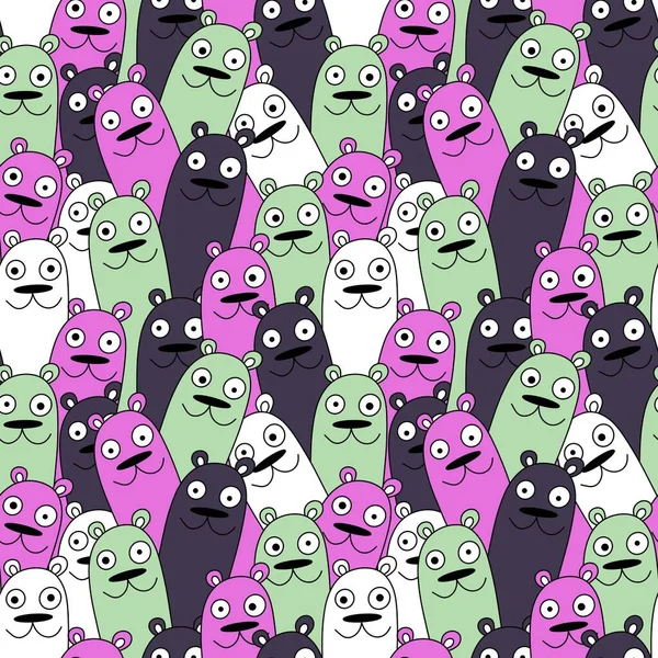 Çocuklar, kumaşlar, tekstil, ambalajlar, çarşaflar, çocuklar ve ambalaj kağıtları için kusursuz çizgi film modelleri.