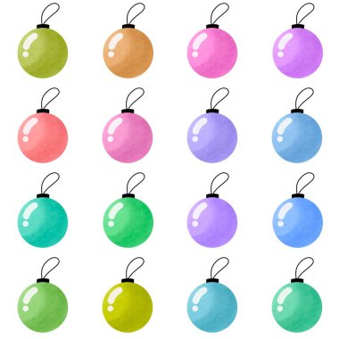 Kumaşlar, tekstil ve ambalajlar, hediyeler, kartlar ve ambalaj kağıtları için Noel ağacı süslemeleri