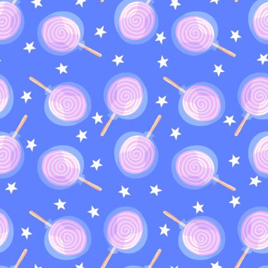 Çocuklar kumaşlar, tekstil ve ambalajlar, hediyeler, kartlar ve çarşaflar için kusursuz şekerler.