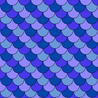 Yazın kumaşlar, tekstil ve ambalajlar, hediyeler, kartlar, çarşaflar ve çocuklar için kusursuz balık pulları.