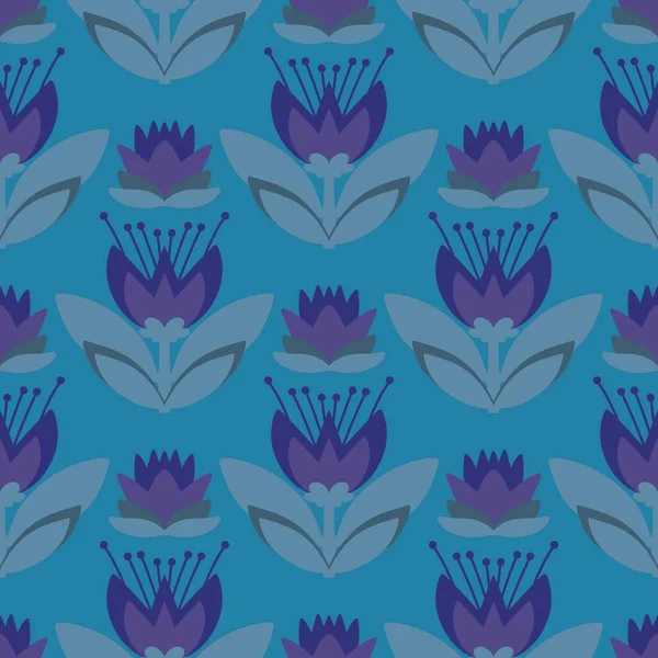 Kumaşlar, tekstil ve ambalajlar, hediyeler, kartlar, çarşaflar ve çocuklar için çiçeksiz çiçek deseni.