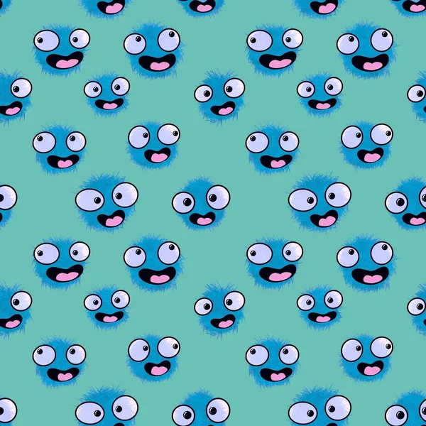 Çocuklar, tekstil, ambalaj, hediyeler, kartlar, çarşaflar ve ambalaj kağıtları için kusursuz uzaylı desenleri.