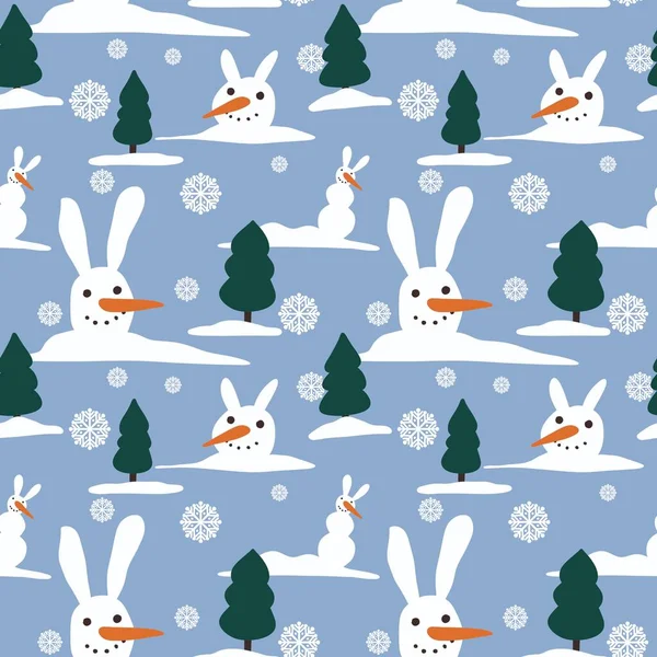 Kumaşlar, ambalajlar, hediyeler, kartlar, çocuklar ve ambalaj kağıtları için kusursuz kardan adam deseni