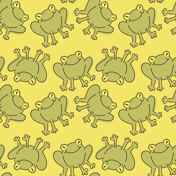 Kumaşlar, tekstil, ambalajlar, hediyeler, kartlar, çarşaflar ve hobiler için kusursuz küçük kurbağalar.