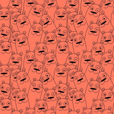 Çocuklar, kumaşlar, tekstil, ambalajlar, çarşaflar, çocuklar ve ambalaj kağıtları için kusursuz çizgi film modelleri.