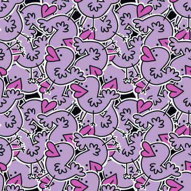 Duvar kağıtları, kumaşlar, tekstil ve ambalajlar, hediyeler, kartlar ve çarşaflar için kusursuz çıkartmalar.