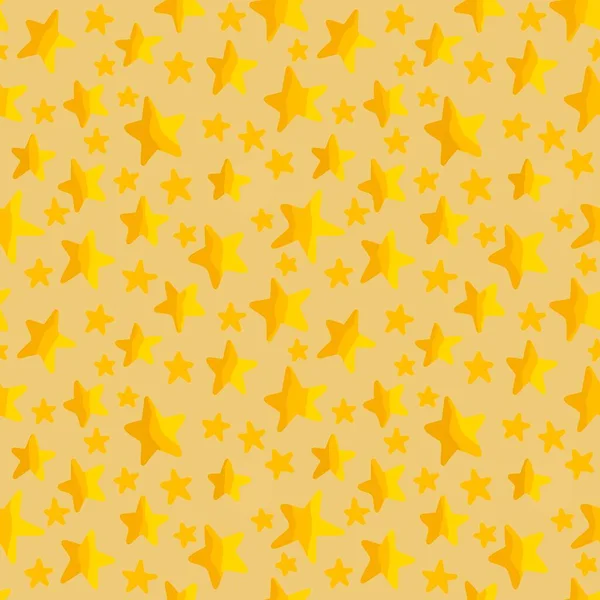 Kids seamless stars pattern for fabrics and textiles and packaging and gifts and wrapping paper and hobbies — Stock Photo, Image