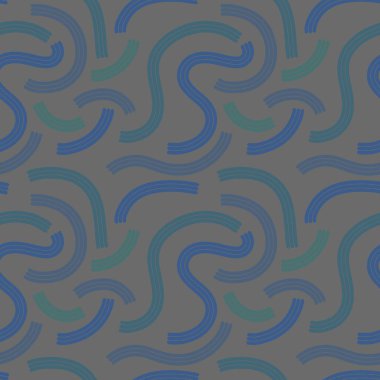 Kumaşlar, tekstil ve ambalajlar, hediyeler, kartlar, çarşaflar ve çocuklar için soyut renksiz dalgalar.