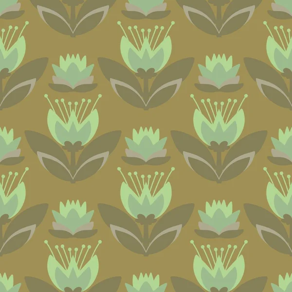 Kumaşlar, tekstil ve ambalajlar, hediyeler, kartlar, çarşaflar ve çocuklar için çiçeksiz çiçek deseni.