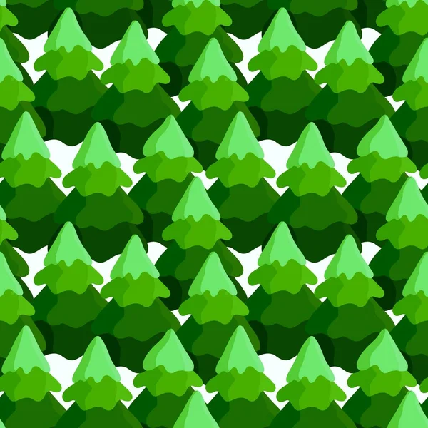 Yılbaşı hediyeleri ve kumaşlar için kusursuz noel ağacı deseni