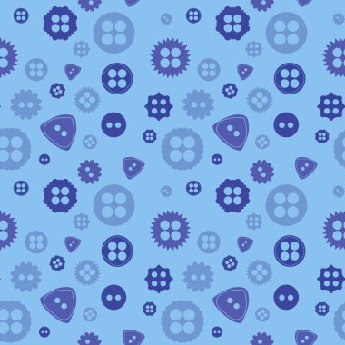 Hobiler kumaşlar, tekstil ve ambalajlar, hediyeler ve çocuklar için dikişsiz düğme deseni