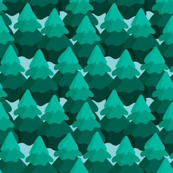 Seamless christmas tree pattern for new year gifts and fabrics — Stock Photo, Image