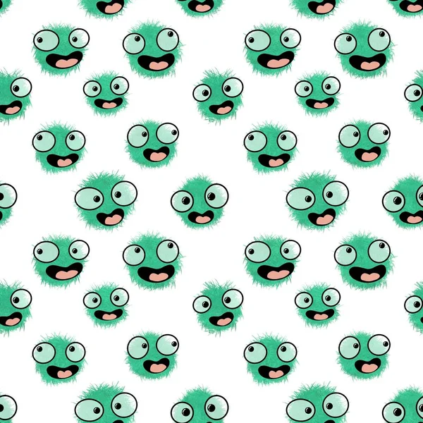 Çocuklar, tekstil, ambalaj, hediyeler, kartlar, çarşaflar ve ambalaj kağıtları için kusursuz uzaylı desenleri.