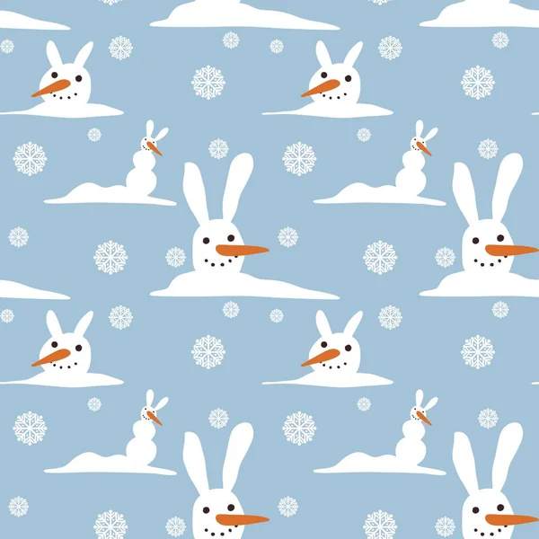 Kumaşlar, ambalajlar, hediyeler, kartlar, çocuklar ve ambalaj kağıtları için kusursuz kardan adam deseni