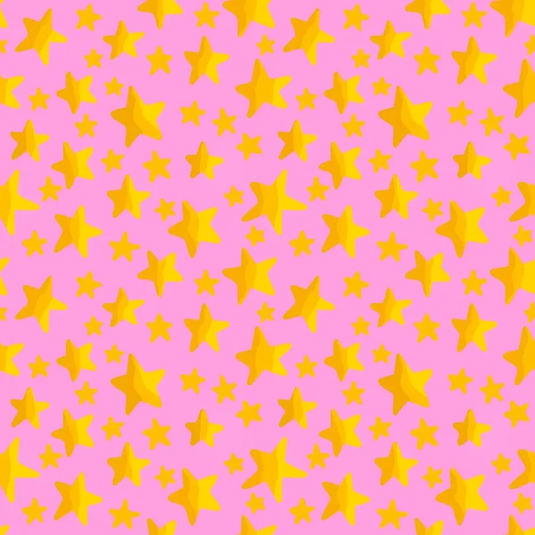 Kids seamless stars pattern for fabrics and textiles and packaging and gifts and wrapping paper and hobbies — стоковое фото