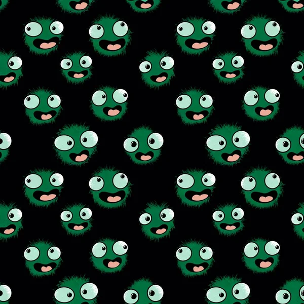 Çocuklar, tekstil, ambalaj, hediyeler, kartlar, çarşaflar ve ambalaj kağıtları için kusursuz uzaylı desenleri.