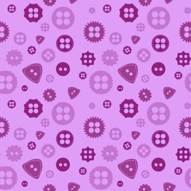Hobiler kumaşlar, tekstil ve ambalajlar, hediyeler ve çocuklar için dikişsiz düğme deseni