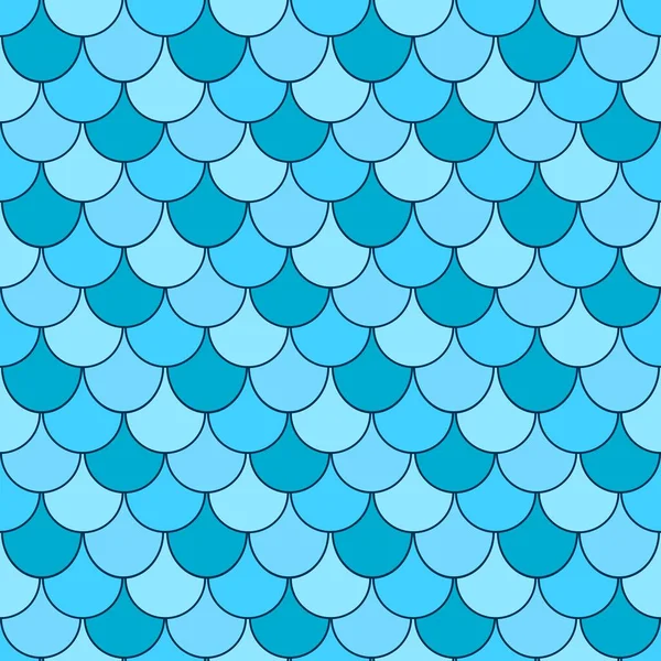 Summer seamless fish scales pattern for fabrics and textiles and packaging and gifts and cards and linens and kids —  Fotos de Stock