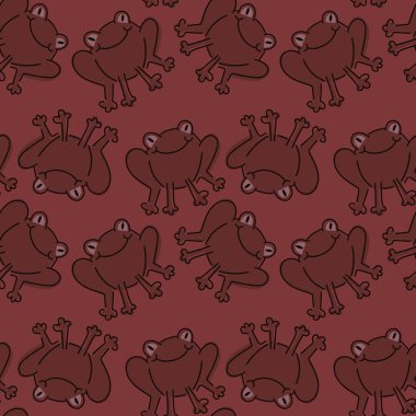 Kumaşlar, tekstil, ambalajlar, hediyeler, kartlar, çarşaflar ve hobiler için kusursuz küçük kurbağalar.