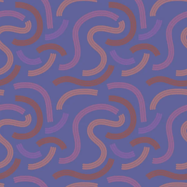 Abstraktní barevný vzor bezešvých vln pro tkaniny a textilie a obaly a dárky a karty a prádlo a děti — Stock fotografie