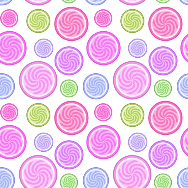 Kids cartoon seamless lollipop candy pattern for fabrics and packaging and gifts and linens and wrapping paper — 스톡 사진