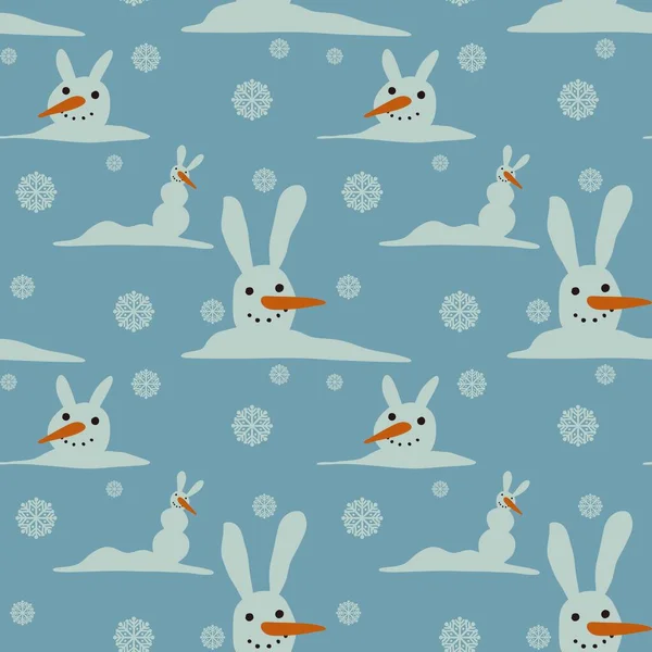 Kumaşlar, ambalajlar, hediyeler, kartlar, çocuklar ve ambalaj kağıtları için kusursuz kardan adam deseni