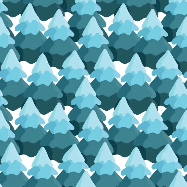 Yılbaşı hediyeleri ve kumaşlar için kusursuz noel ağacı deseni