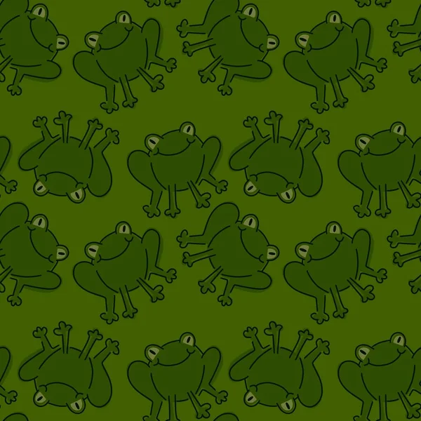 Kumaşlar, tekstil, ambalajlar, hediyeler, kartlar, çarşaflar ve hobiler için kusursuz küçük kurbağalar.
