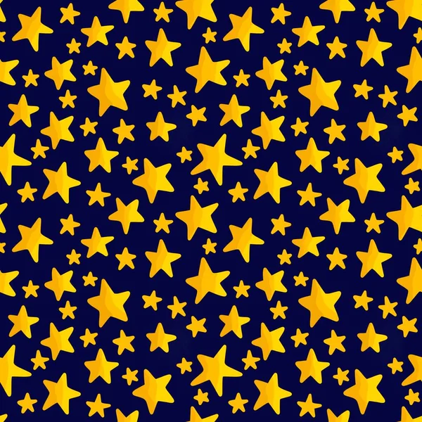 Çocuklar kumaşlar, tekstil ve ambalajlar, hediyeler, ambalaj kağıtları ve hobiler için kusursuz yıldız desenleri.