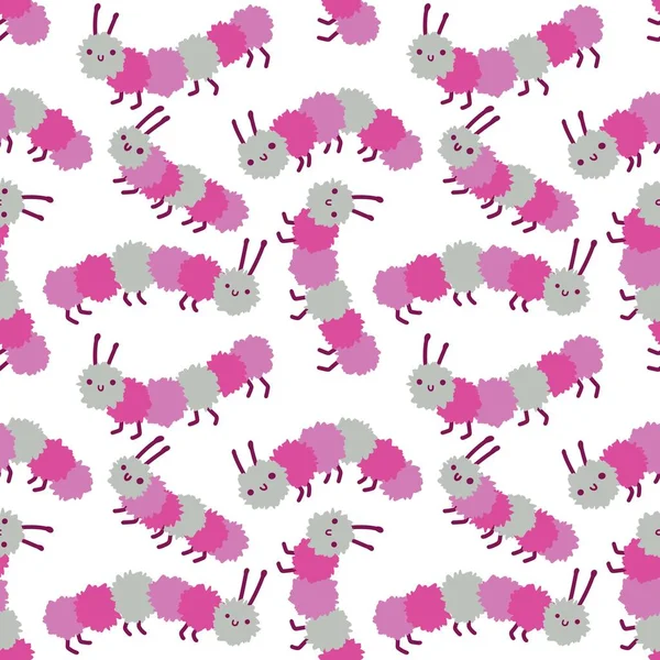 Kumaşlar, tekstil, ambalaj, hediyeler ve hobiler için kusursuz çizgi film çizimleri.