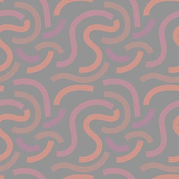 Abstract coloured seamless waves pattern for fabrics and textiles and packaging and gifts and cards and linens and kids — Foto de Stock