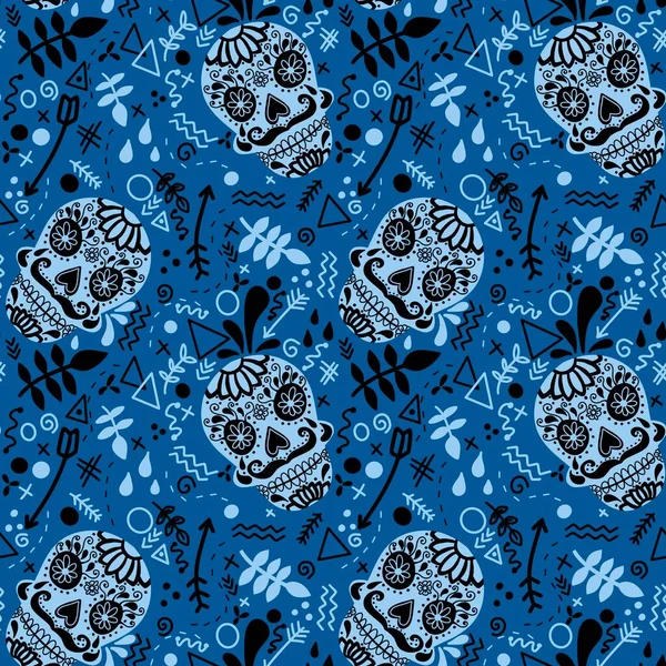 Cadılar Bayramı kumaşlar, tekstil ve ambalajlar, hediyeler, kartlar, çarşaflar ve çocuklar için kusursuz desen.