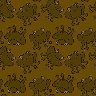 Kumaşlar, tekstil, ambalajlar, hediyeler, kartlar, çarşaflar ve hobiler için kusursuz küçük kurbağalar.