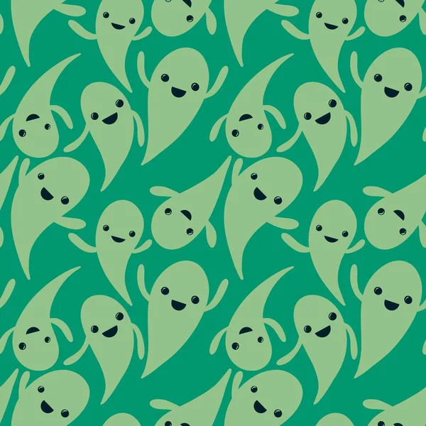 Duvar kağıtları, ambalajlar, hediyeler, kartlar, çarşaflar, çocuklar ve kumaşlar için kusursuz bir hayalet deseni.