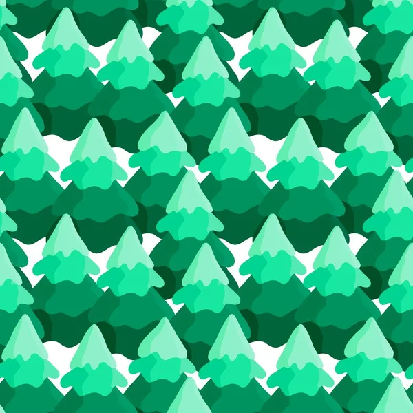 Yılbaşı hediyeleri ve kumaşlar için kusursuz noel ağacı deseni