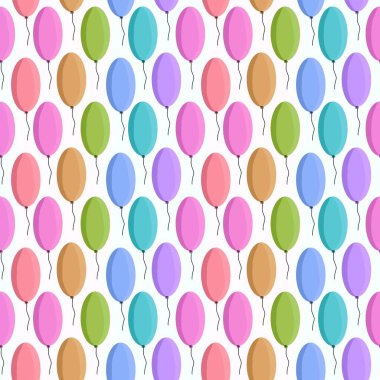 Çocuklar, hediyeler, kartlar, çarşaflar, kumaşlar ve ambalaj kağıtları için kusursuz desenler.