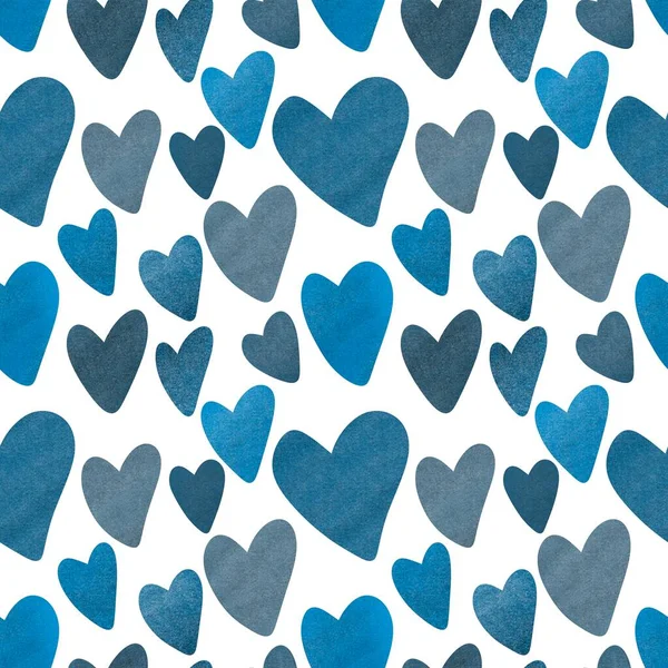 Kartpostallar, hediyeler ve kartpostallar için kalpleri olan kusursuz sevgililer günü desenleri. 